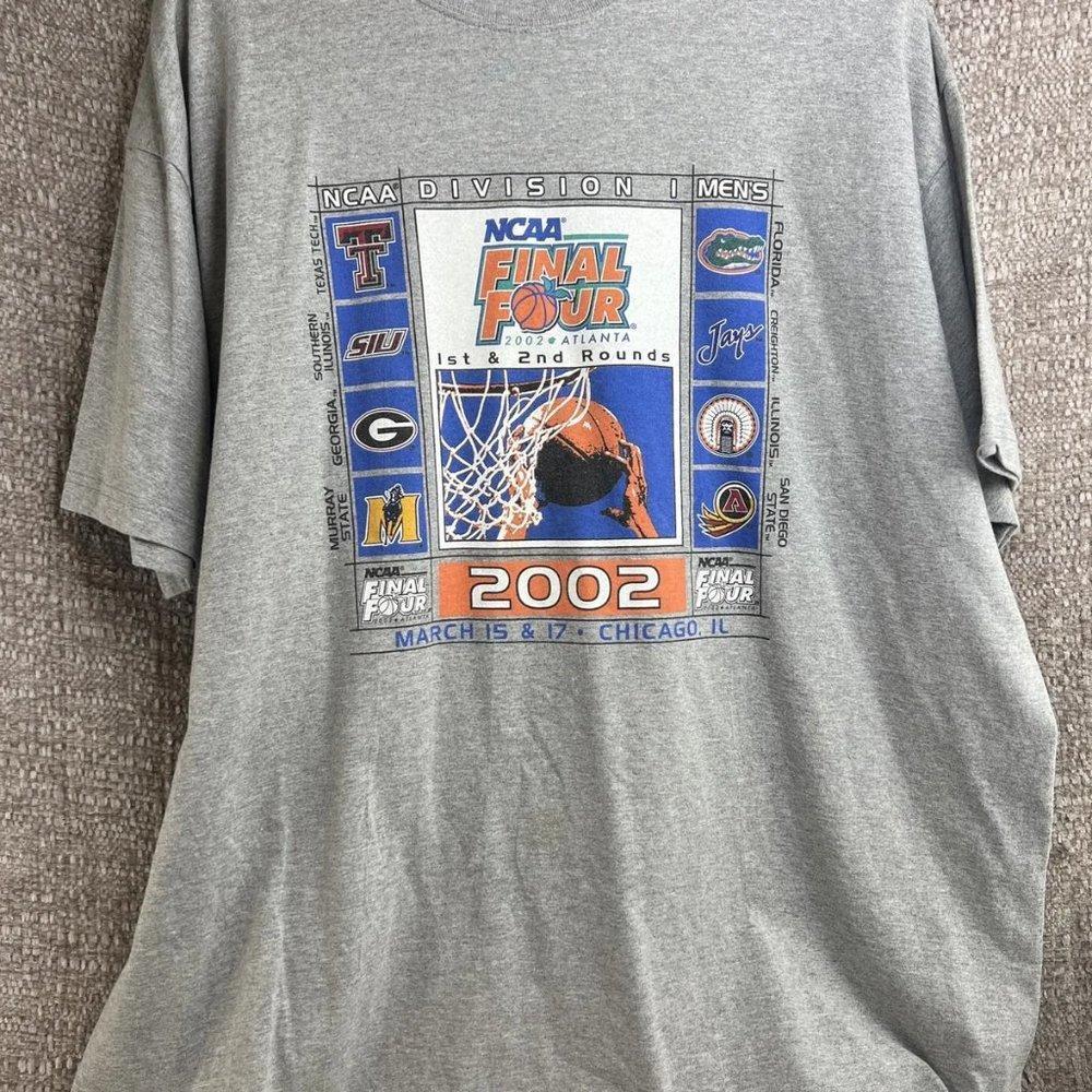 Ncaa 2002 Final Four T Ncaa Tournament Illinois Florida Michigan Shirt